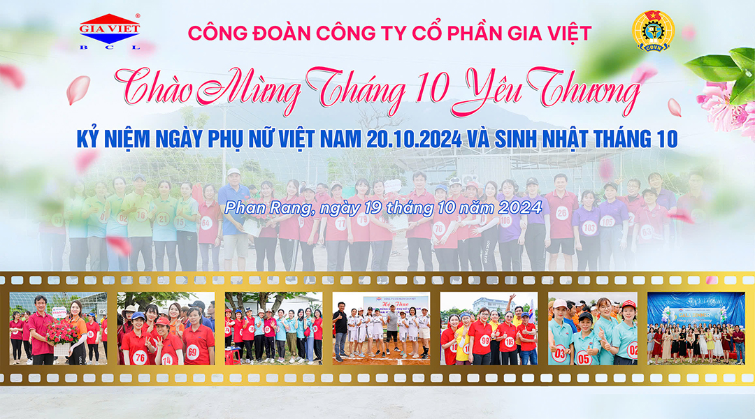 KỶ NIỆM NGÀY PHỤ NỮ VIỆT NAM 20.10.2024 VÀ SINH NHẬT THÁNG 10